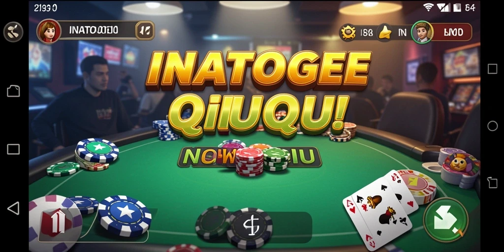 Tampilan gameplay seru dari INATOGEL saat bermain QiuQiu.