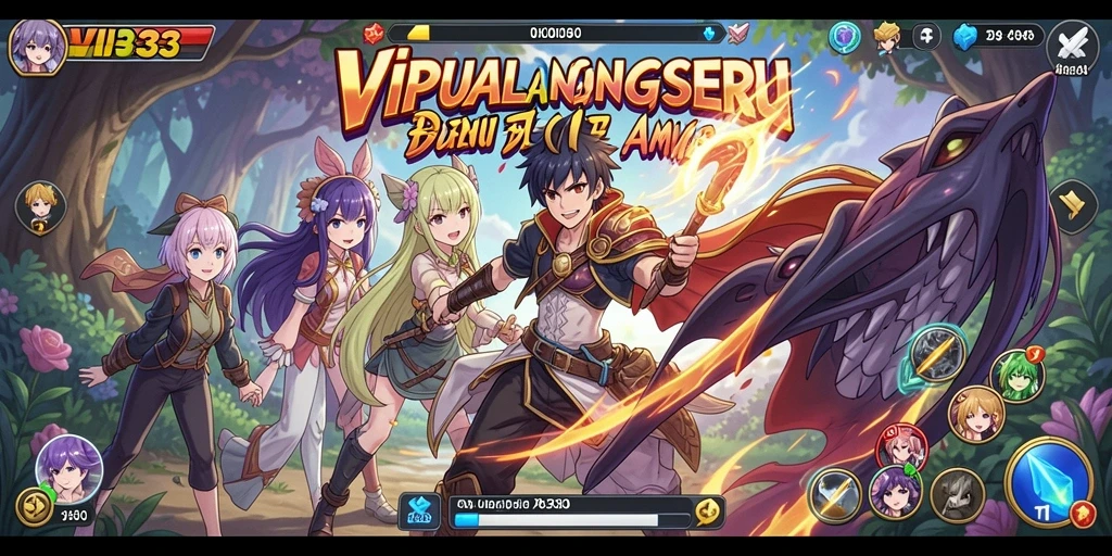 Tangkapan layar dari <strong>VIP333</strong> menunjukkan aksi seru dalam permainan Anime.